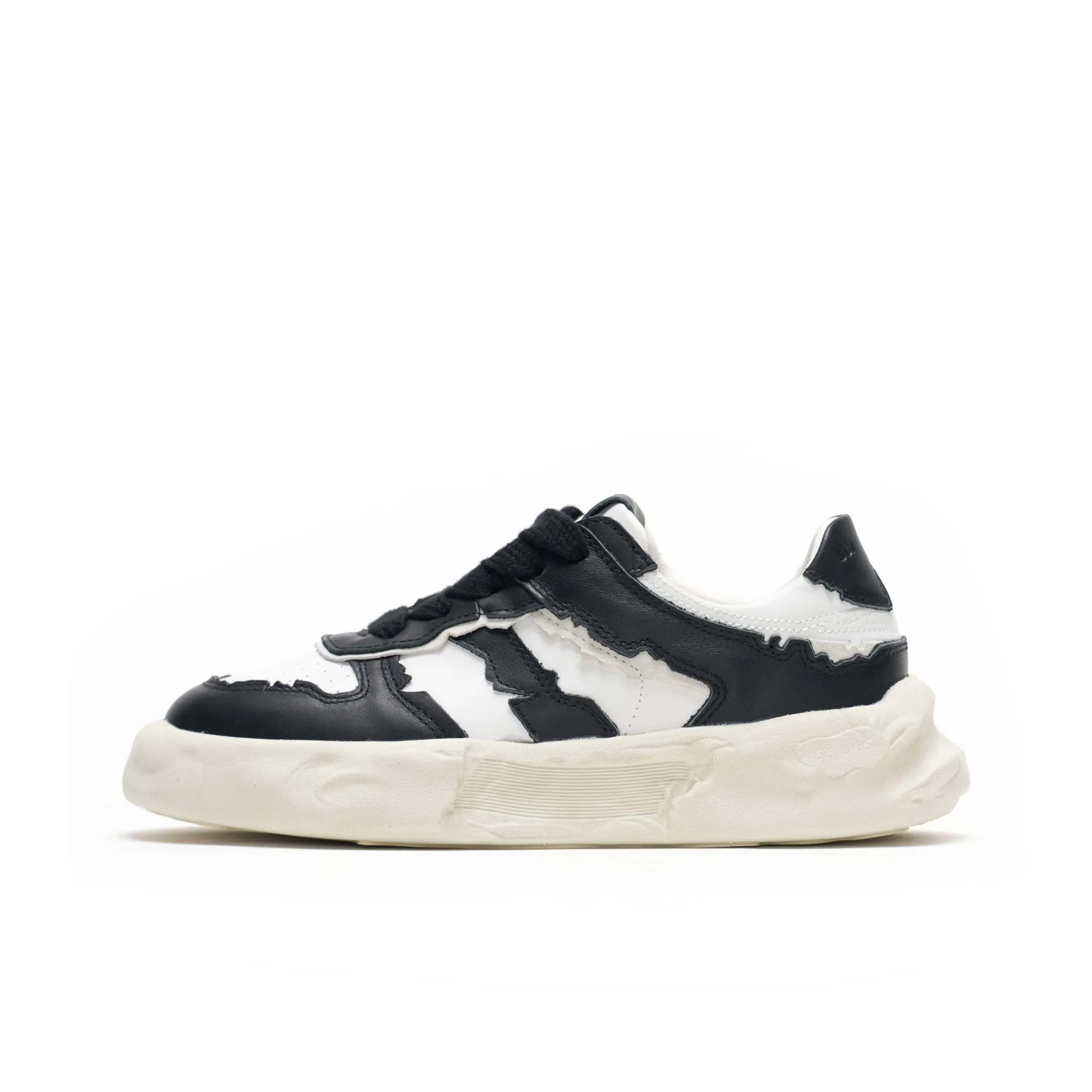 Soilios Slip-resistant Abrasion-resistant Lightweight Low-Top Skateboarding Shoes Unisex Guard Black Слайд-резистентные Износостойкие Легкие Низкие Кроссовки для Скейтбординга Унисекс Guard Черные