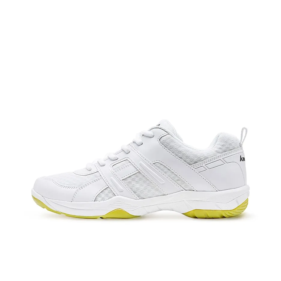 Kawasaki Противоскользящий Устойчивый к истиранию Дышащий Легкий Низкий верх Бадминтон Обувь Унисекс Белый Синий