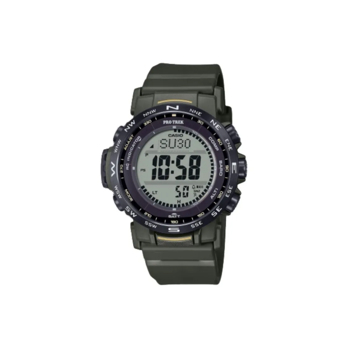 CASIO PRW 35 Collection Солнечный Кварцевый Механизм Смольный Ремешок Часы Мужские Циферблат Серый