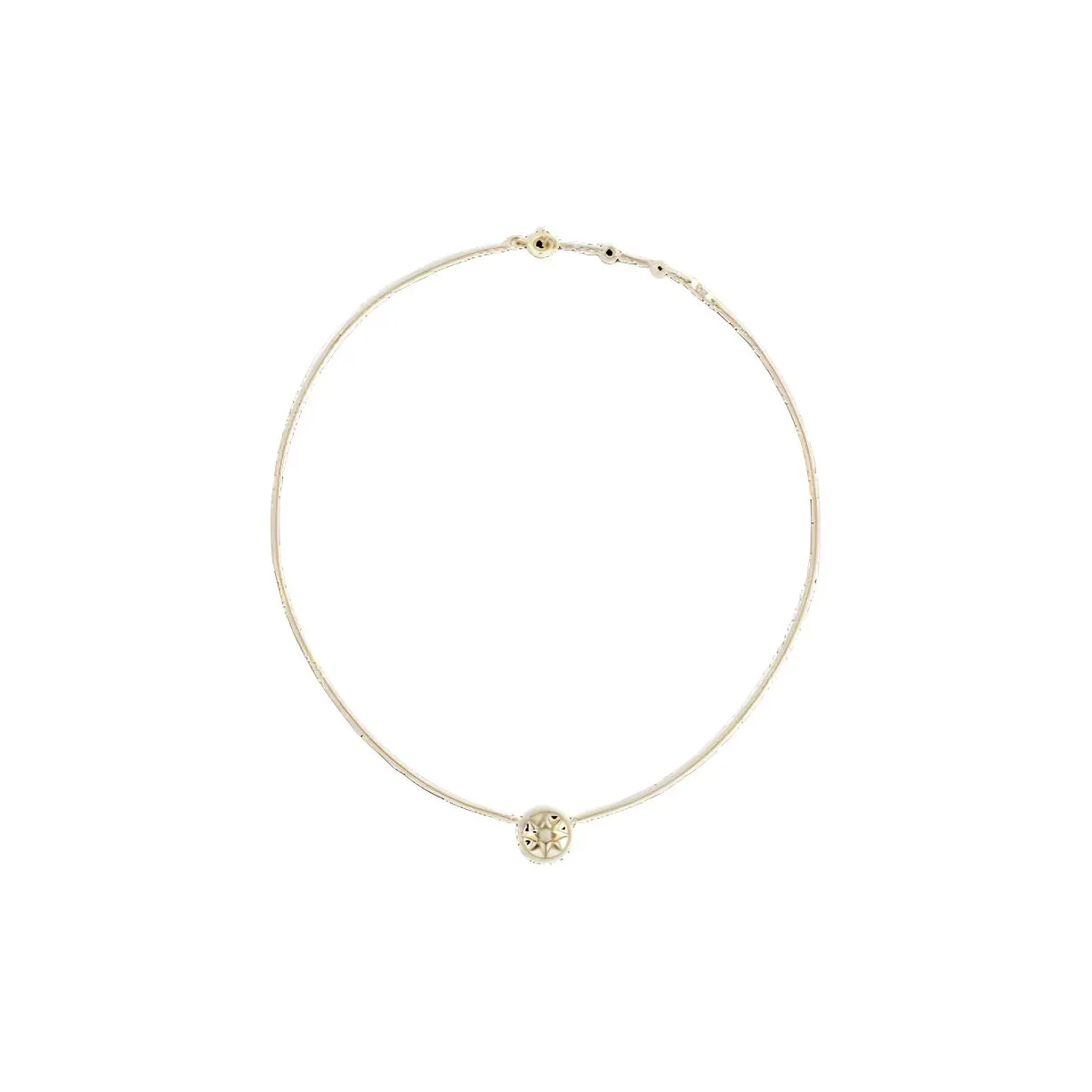 DIOR 18K Gold, Diamond, Mother Of Pearl Necklaces Women's White