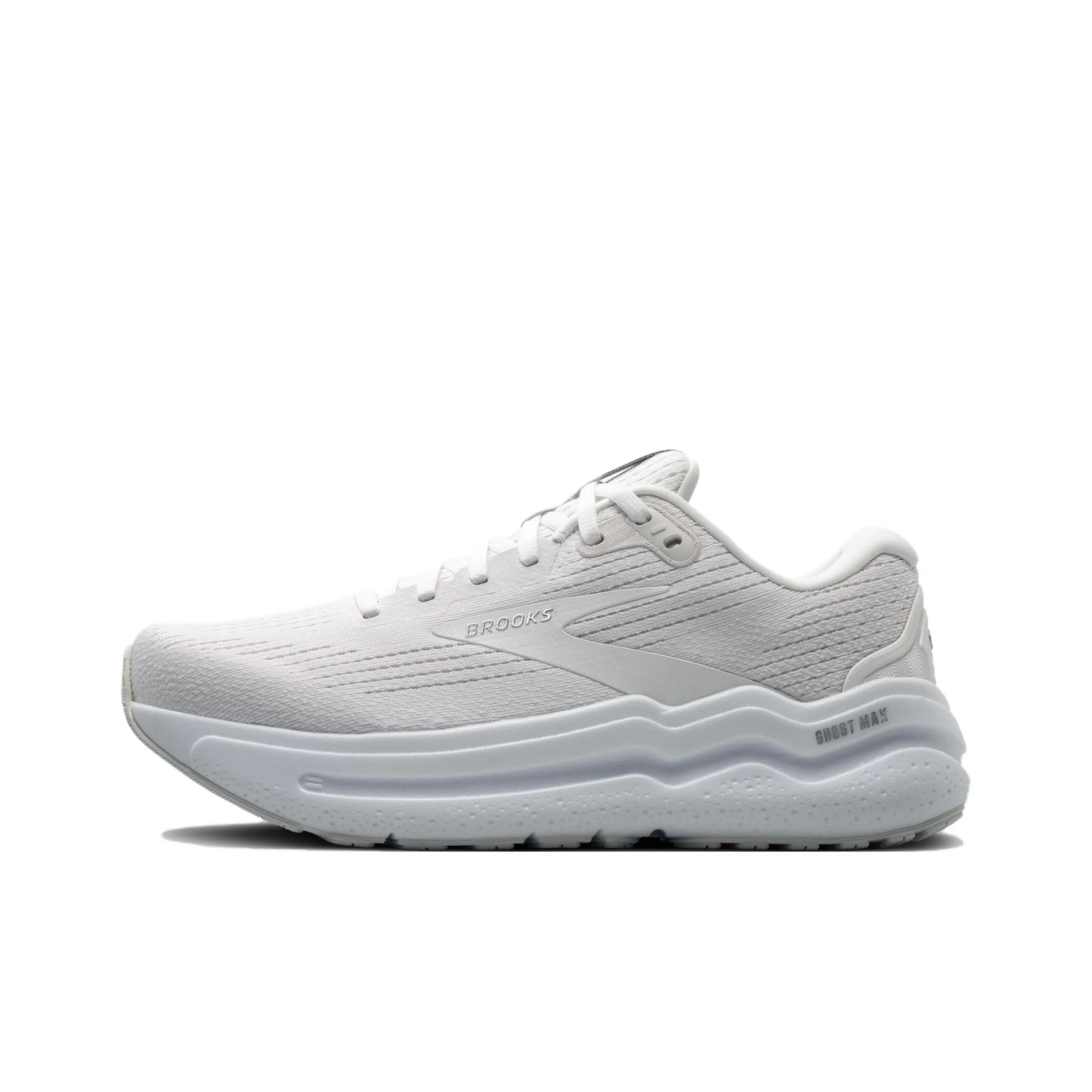 Brooks Cushioned Slip-Resistant Abrasion-Resistant Low-Top Casual Running Shoes Women's White