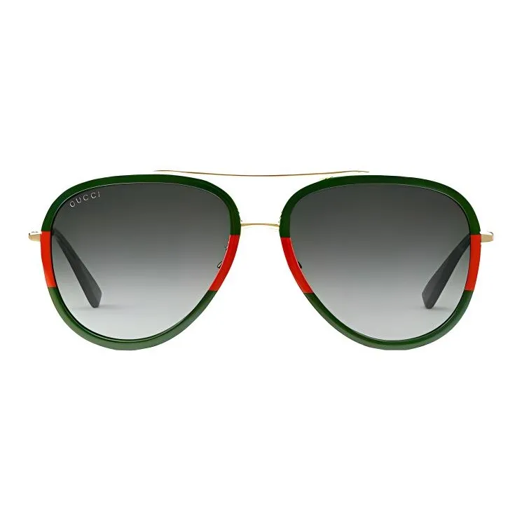 GUCCI Sunglasses Women's Red Green