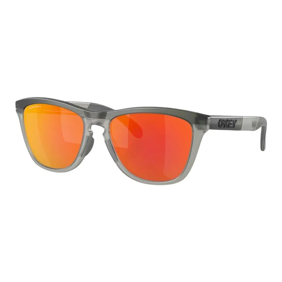 Oakley Ацетат Нерегулярная форма Солнцезащитные очки Унисекс Серый