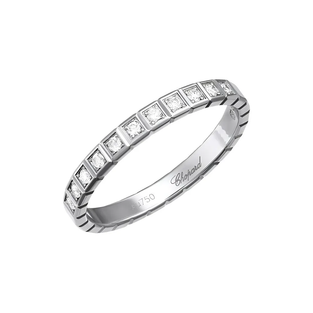 CHOPARD 18K Gold Rings Unisex White Gold