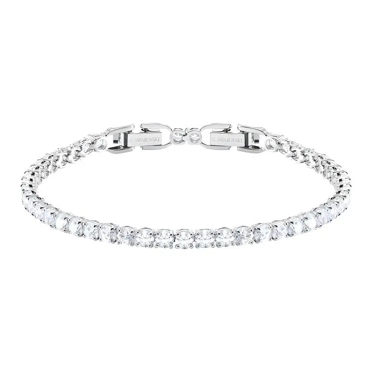 Swarovski Rhodium Plated Bracelets Women's