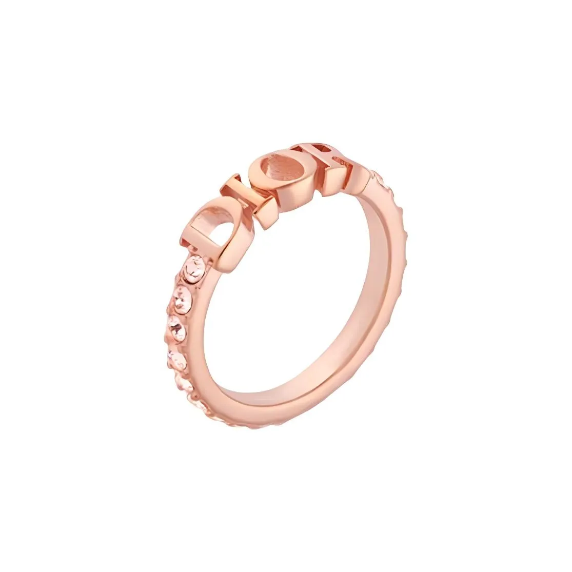 DIOR Faux Crystal Rings Women's