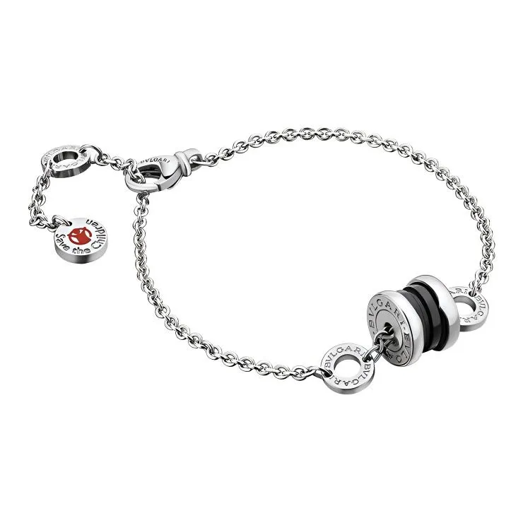 BVLGARI Save The Children Charity Collection 925 Sterling Silver Bracelets Unisex