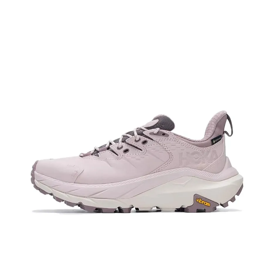 HOKA ONE ONE Kaha 2 Slip-resistant Abrasion-resistant Low Top Hiking Shoes Women's Light Pink HOKA ONE ONE Kaha 2 Slip-resistant Abrasion-resistant Низкий Топ Походная Обувь Женская Светло-розовая