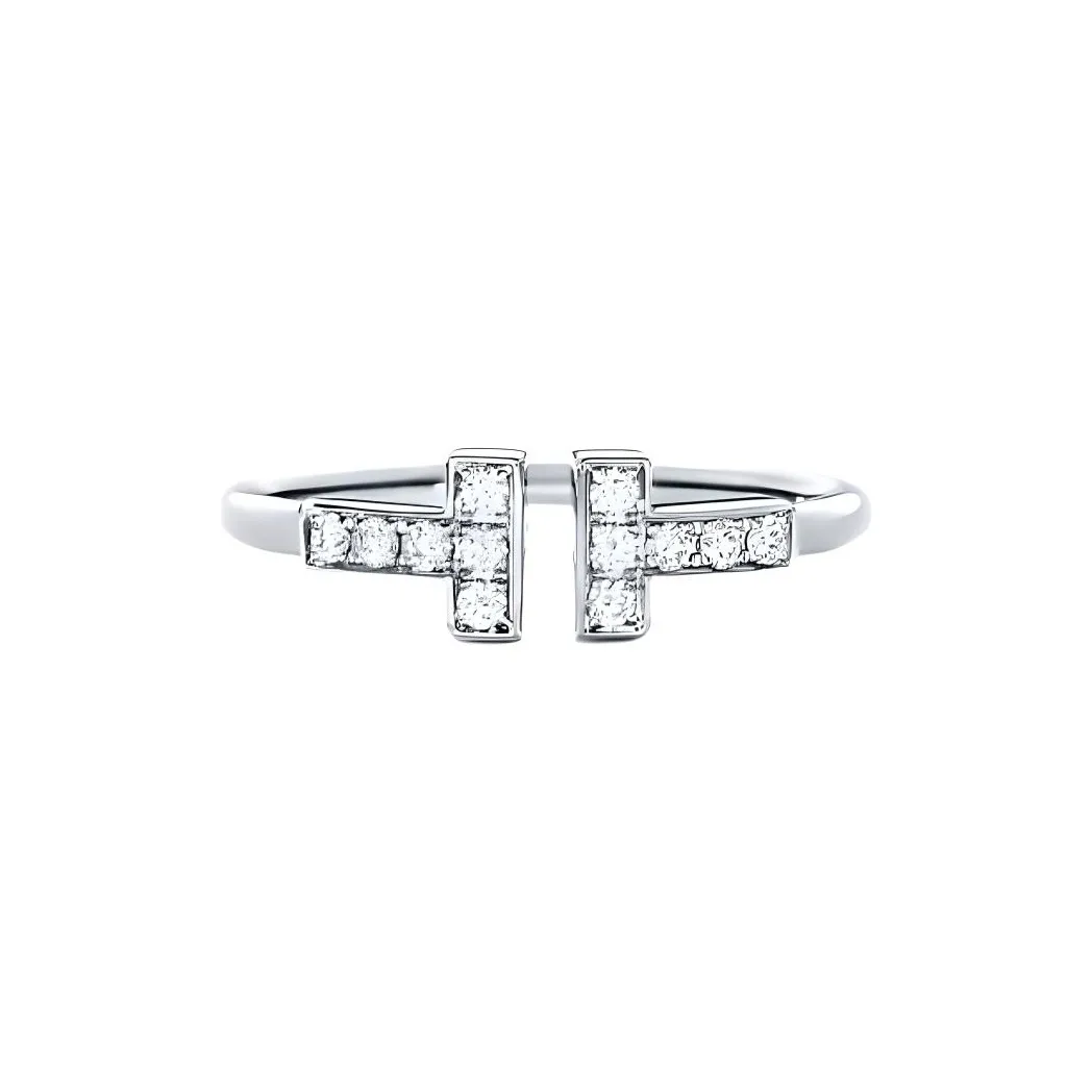 TIFFANY & CO. 18K White Gold Rings Unisex