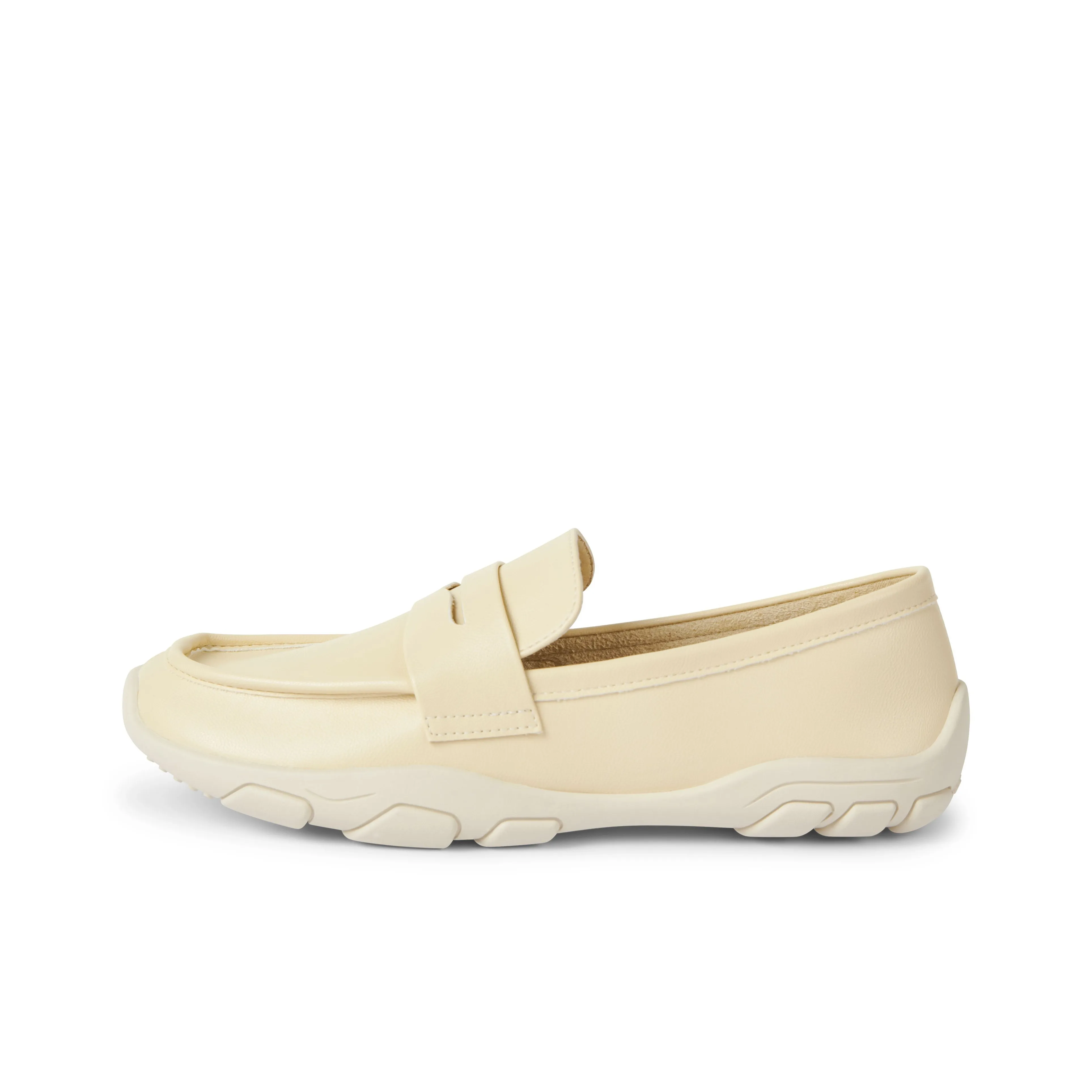 TOOMANYSHOES Кремовый Мусс Лоферы Женские