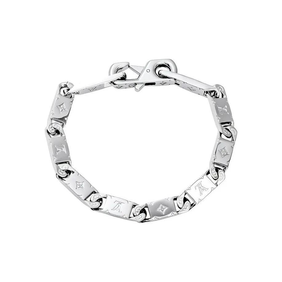 LOUIS VUITTON Monogram Tied Up Bracelet
