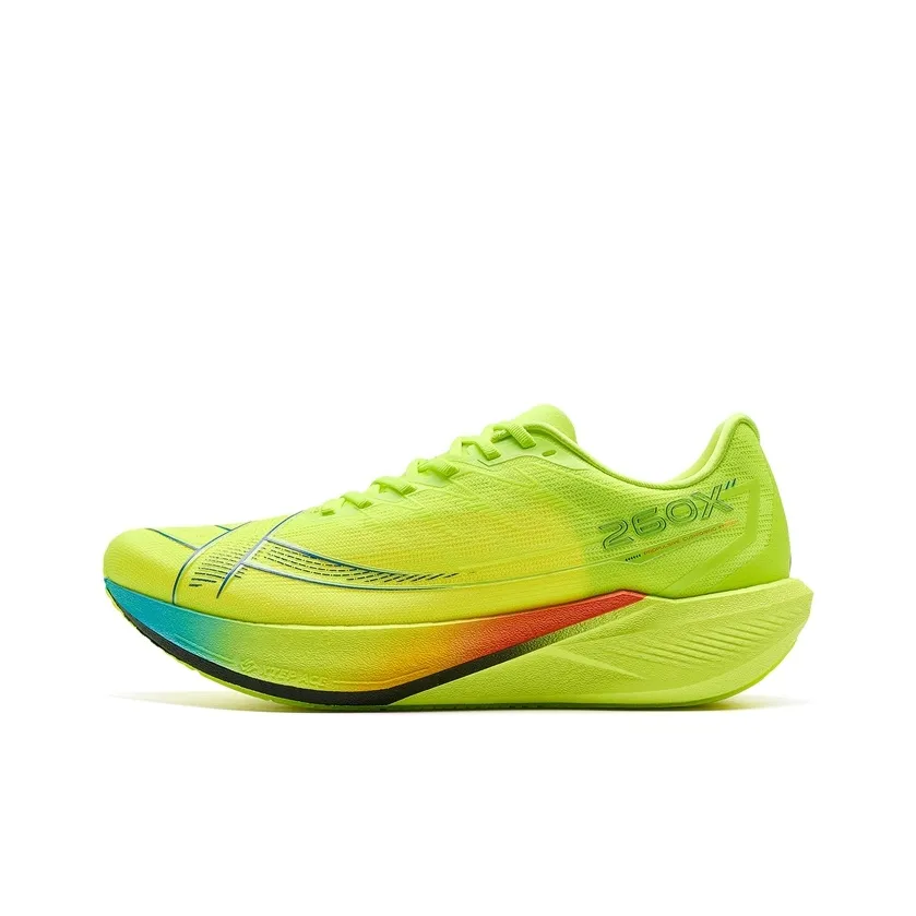 XTEP 260X 2.0 Abrasion Resistant Slip Resistant Low Top Carbon Plate Marathon Running Shoes Men's Beauty Of Everything