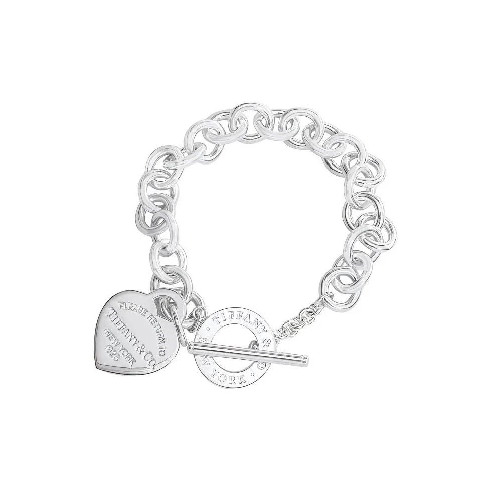 TIFFANY & CO. Return To Tiffany Collection 925 Sterling Silver Bracelets Women's Silver