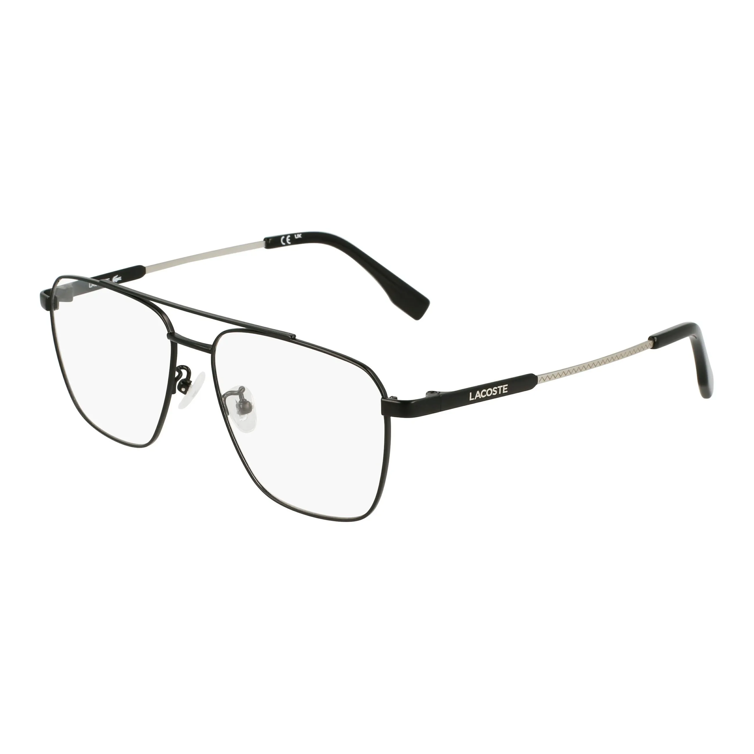 LACOSTE Титановый сплав Квадратные Оправы для очков Унисекс