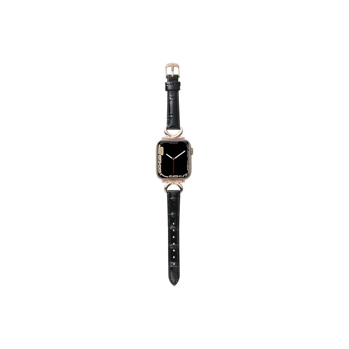 CHRROTA Watch Band Apple Compatibility Genuine Leather Material