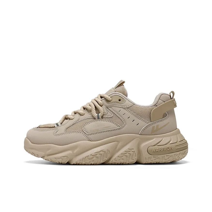 Warrior Wear Resistant Height Increasing Warm Low Top Chunky Sneakers Unisex
