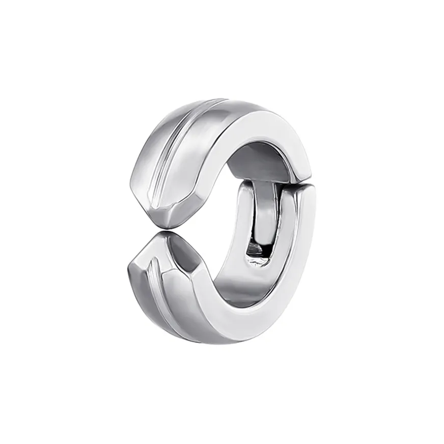 MISS XIA JWY Титановая сталь Нижняя заколка Серьги On Unisex