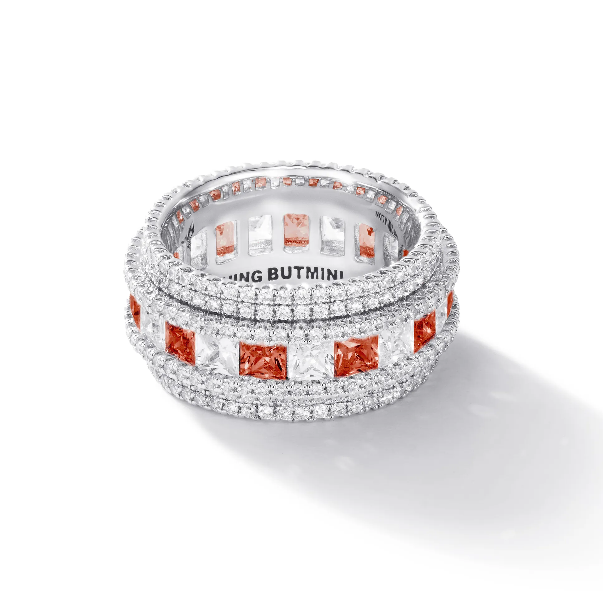 NothingButMini Циркон Медные Кольца Унисекс