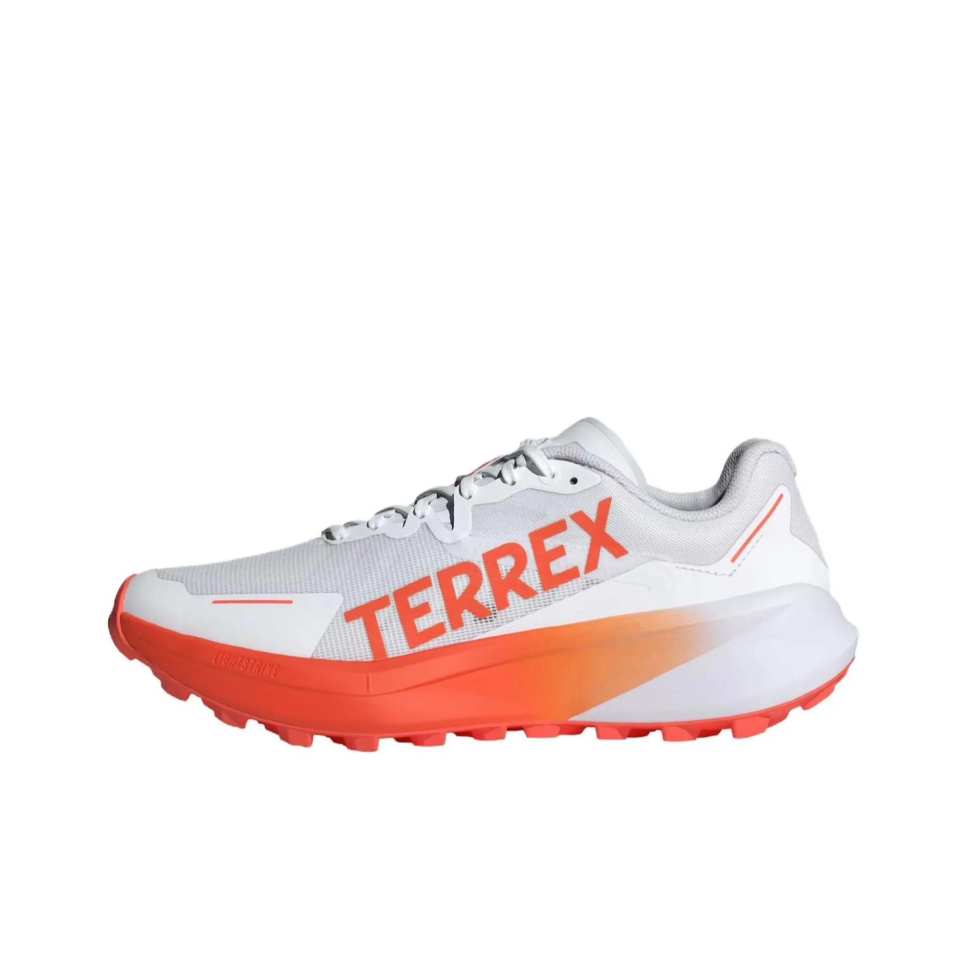 adidas Terrex Agravic 3 Slip-on Устойчивый к истиранию Низкий Топ Беговые кроссовки Мужские Белый Оранжевый