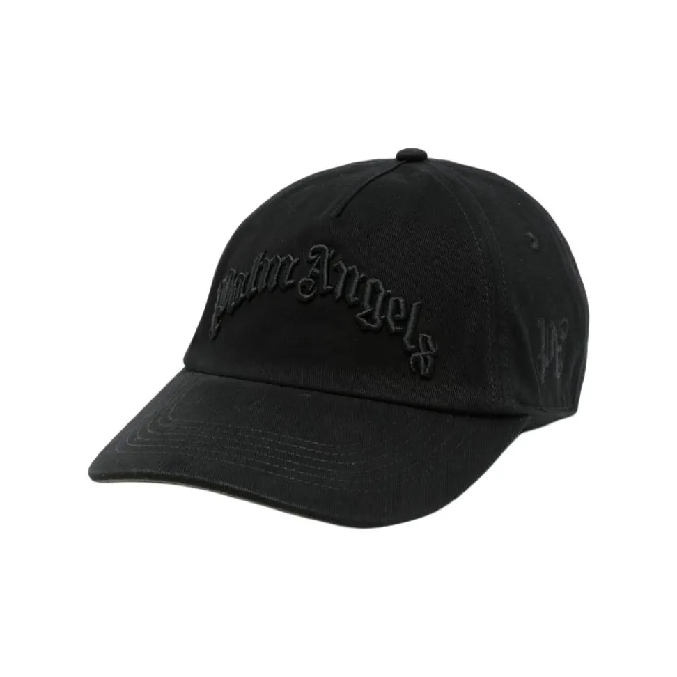 PALM ANGELS Logo Embroidered Baseball Cap