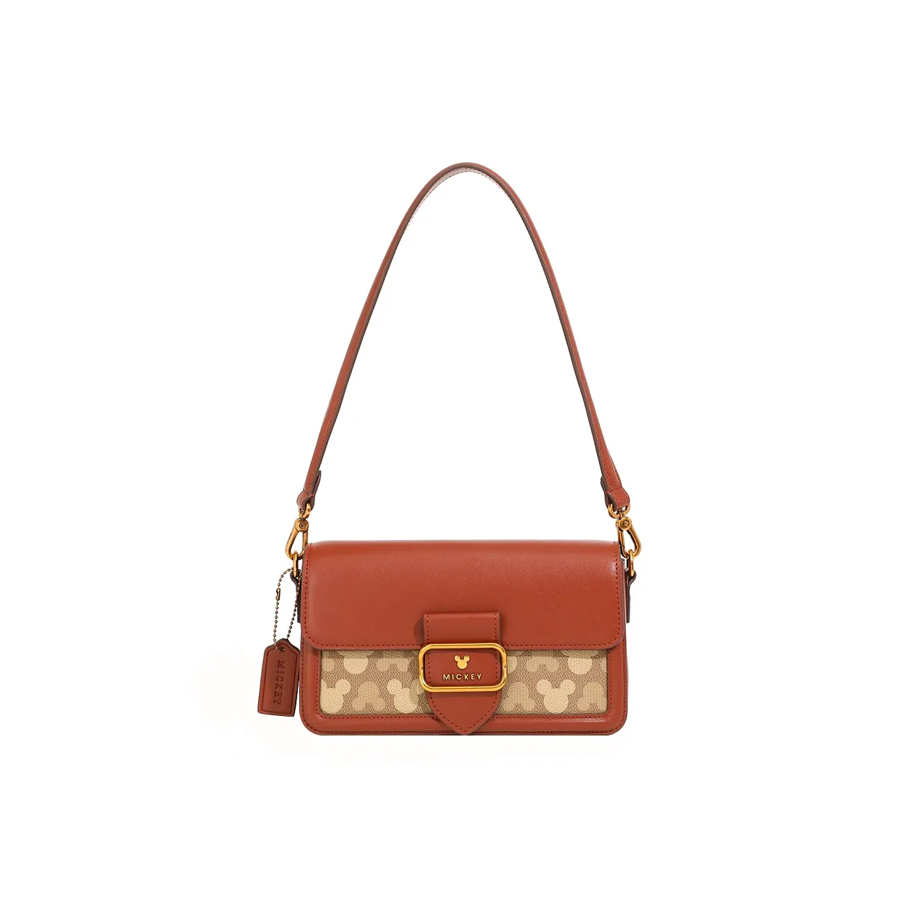 Disney Mickey Series PU Shoulder Bag, Crossbody Bag Regular Women's Red