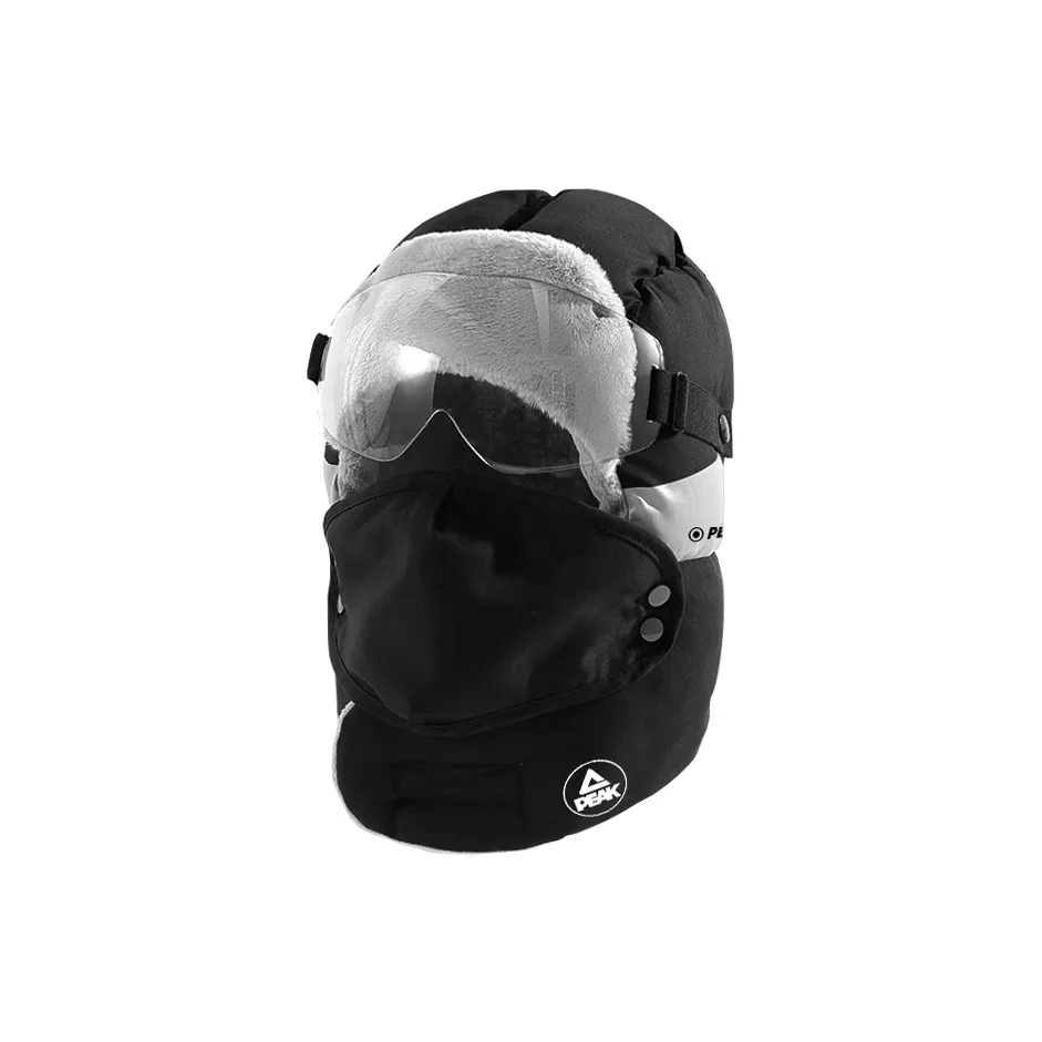 PEAK Короткий плюшевый шарф-ушанка Унисекс