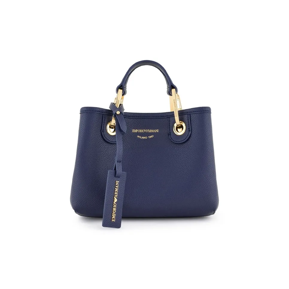 EMPORIO ARMANI ПУ (полиуретан) Сумка через плечо Сумка Маленькая Женская Синяя