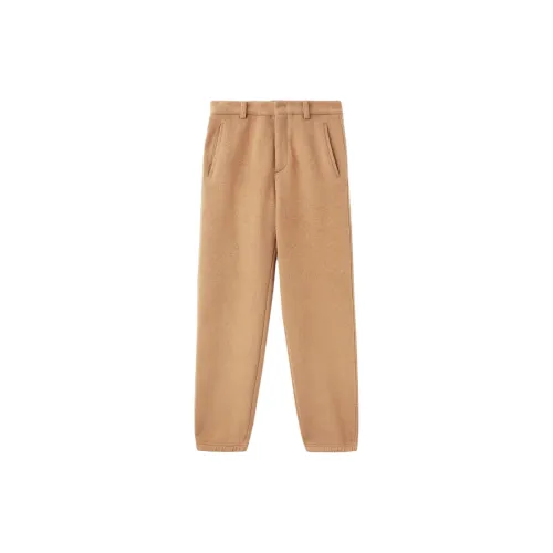 Loro Piana Светло-янтарные Мужские Вязаные Тренировочные Брюки