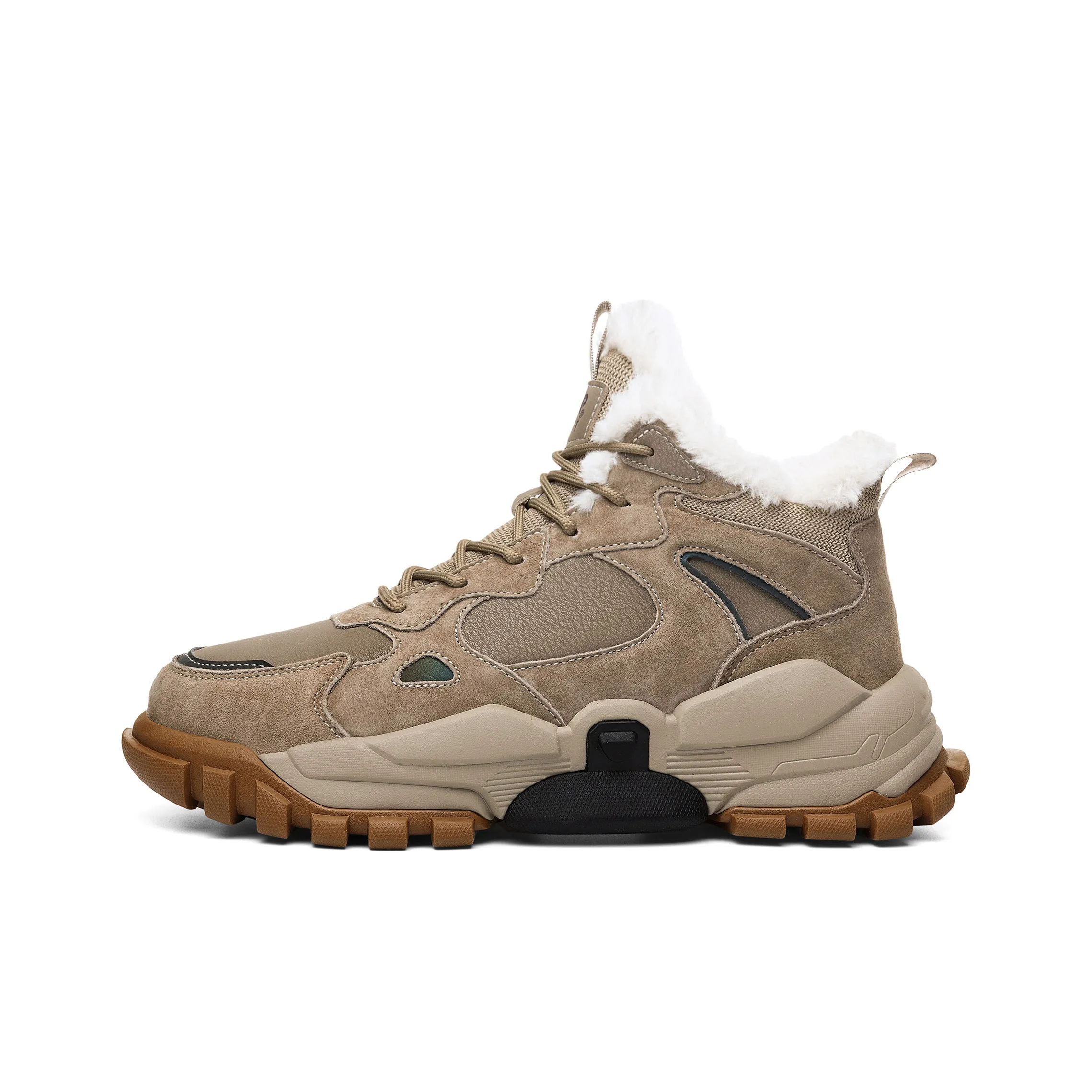 JEEP SPIRIT Короткий MID Голень Сноубутсы Мужской Серый Коричневый