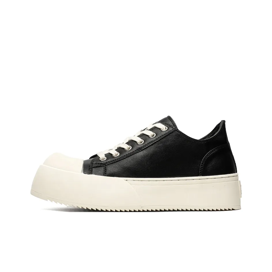 V05 Platform Skateboard Shoes, Unisex Couple Shoes, Lace Up Elevator Shoes, British Style Versatile Student Shoes