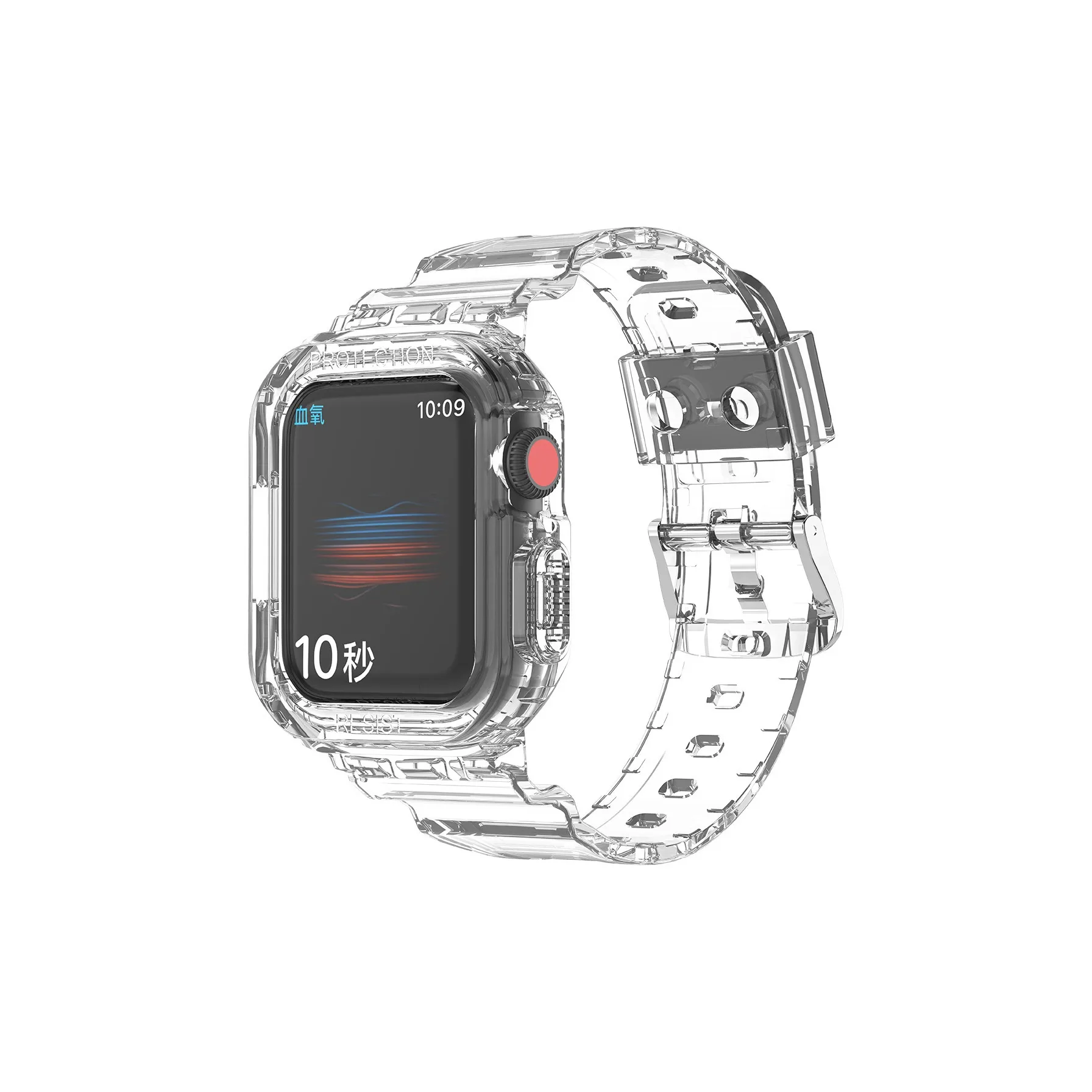 IWabcertoo Защитный чехол для Apple материал корпуса TPU совместимо с iWatch S10 S9 S8 7 6 SE Ultra2 1