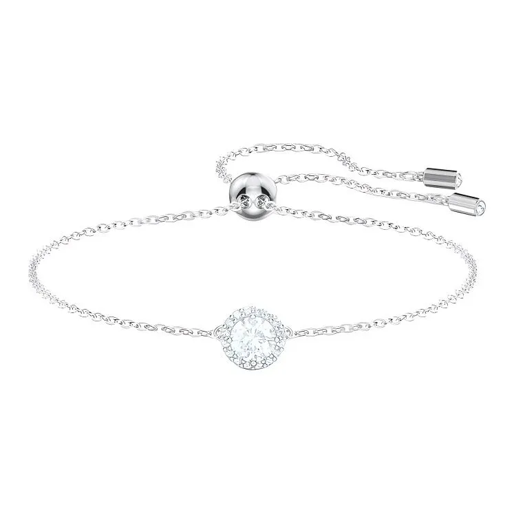 Swarovski Rhodium Plated Bracelets Women's White