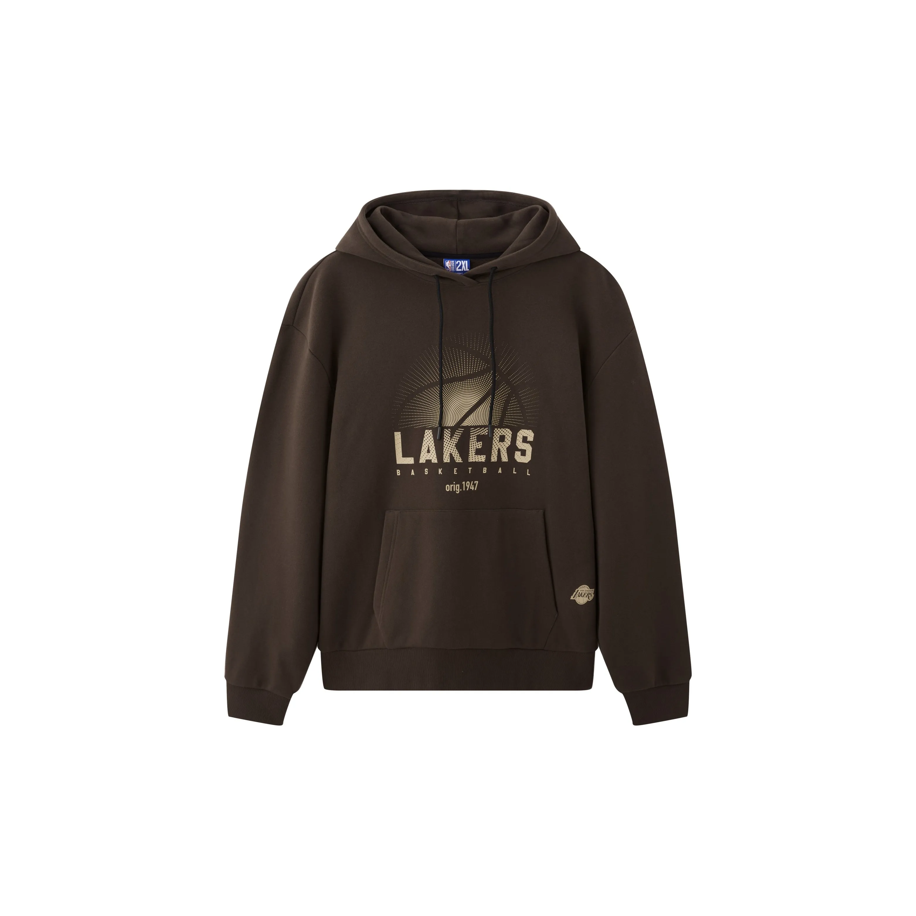 NBA Los Angeles Lakers Sweatshirts Unisex Brown