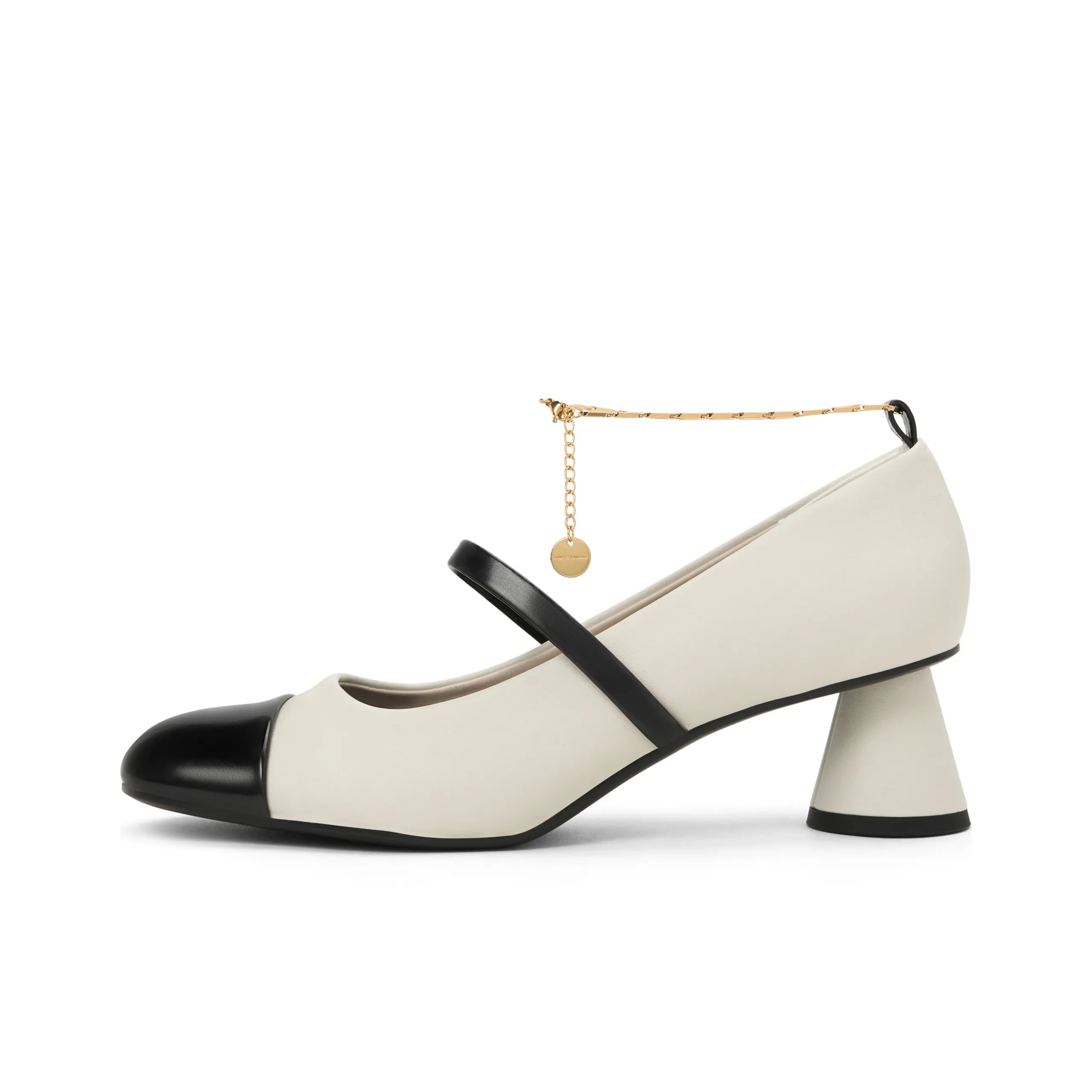 CHARLES&KEITH Chunky Heel High Heels 4.7cm Women's