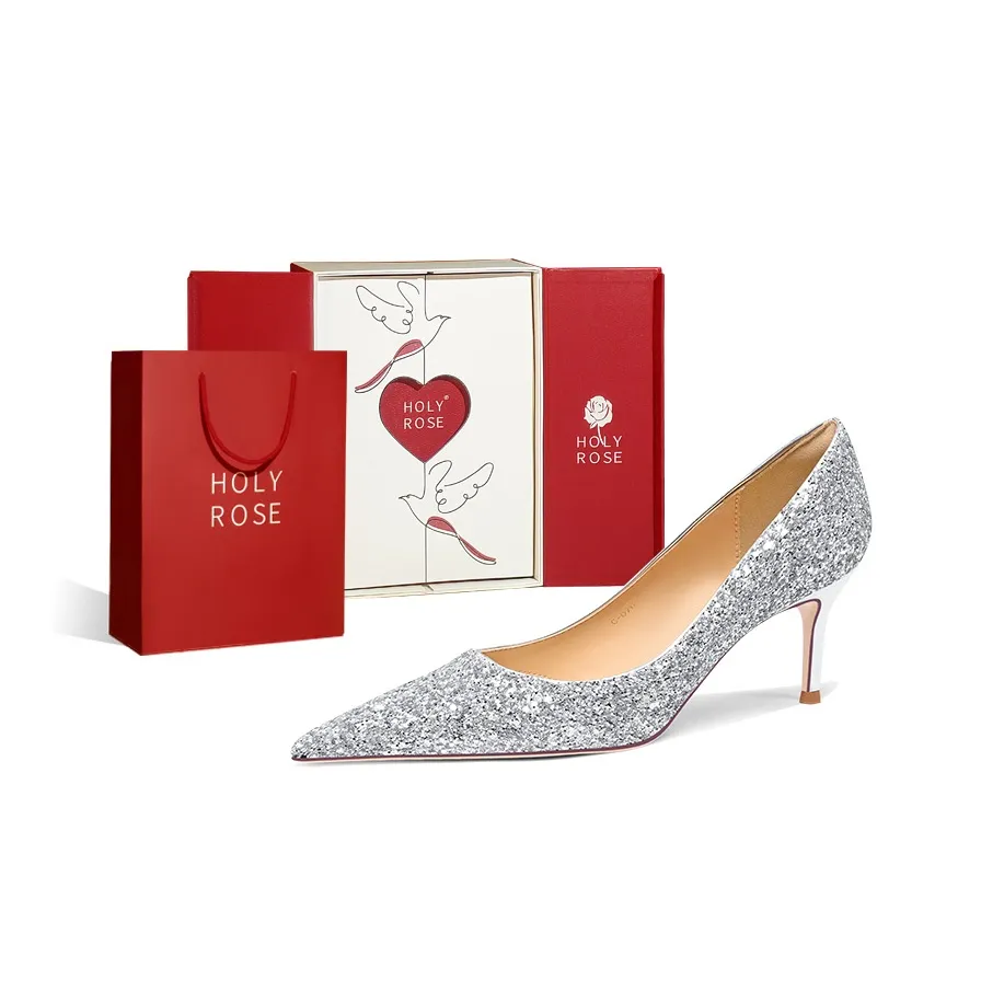 Holy Rose Romantic Galaxy Slim Heel High Heels