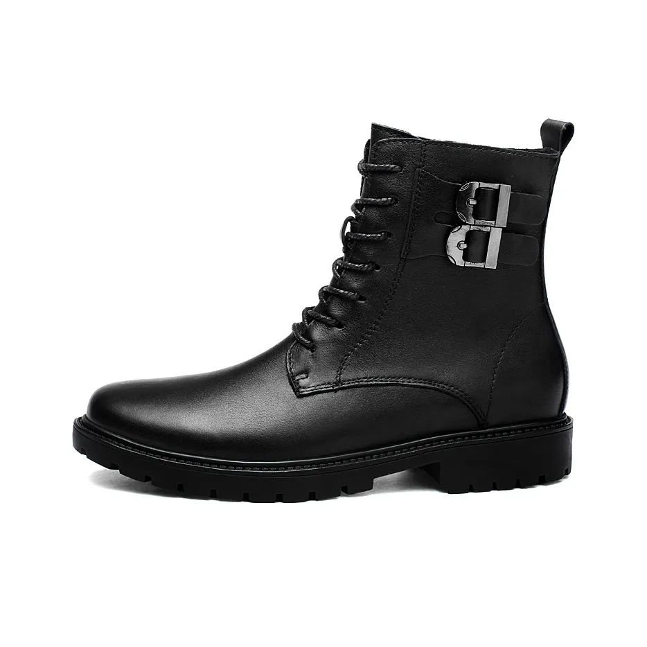 Bull Thunder Short Martin Boot Men's Black