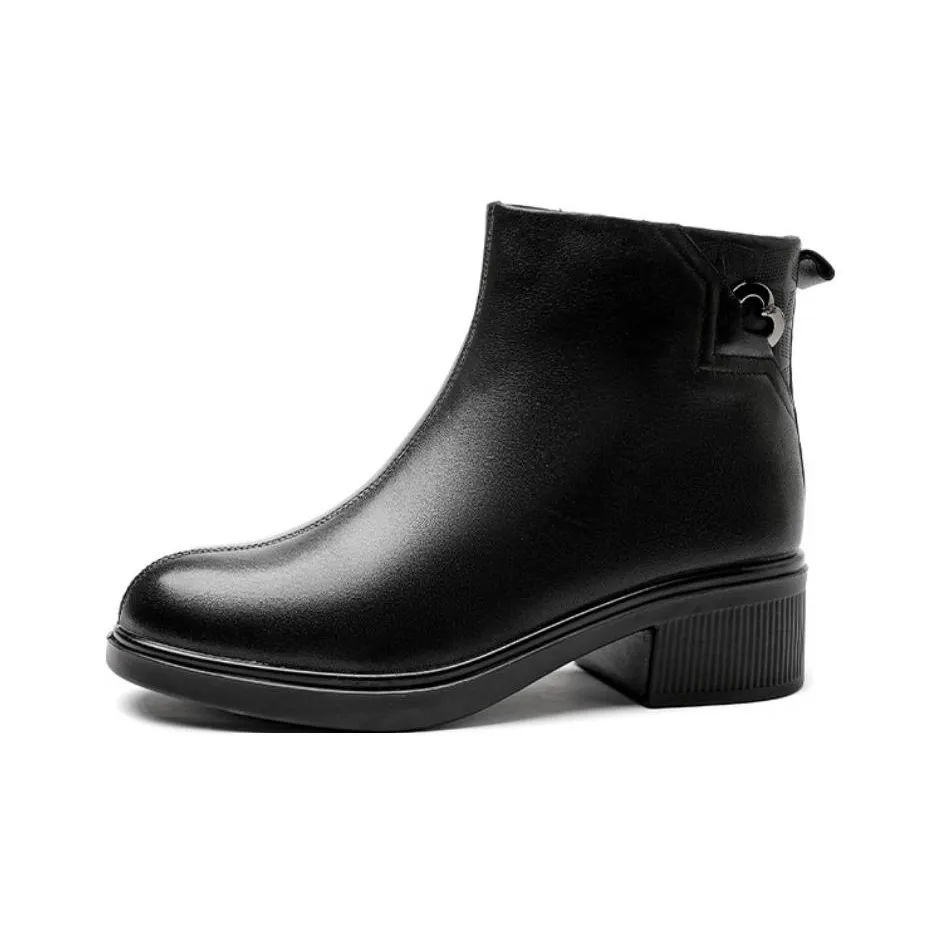 Spider King Ankle Boots 4.5cm Women's Black