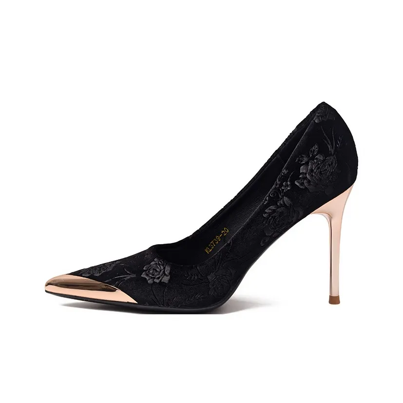 YAFEI XUANYU Slim Heel High Heels 10cm Women's
