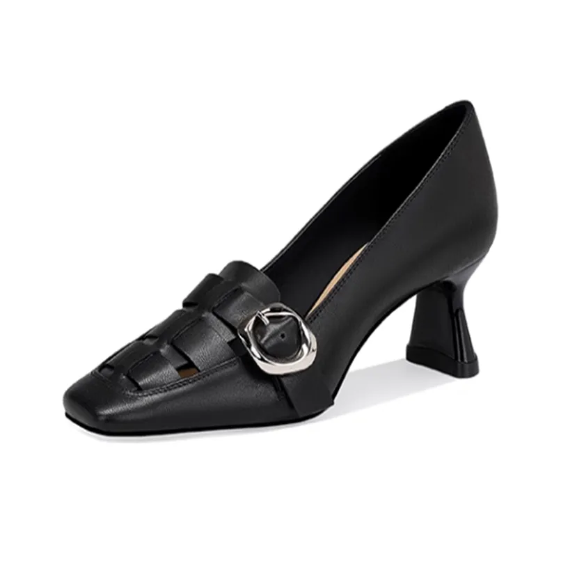 JESSICA SOPHIA Chunky Heel High Heels 5cm Women's