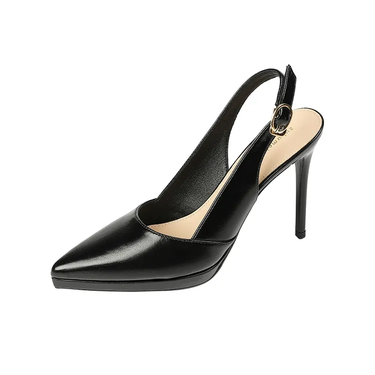 Zubumei Узкий каблук Высокие каблуки 10,5 см Женские Черный