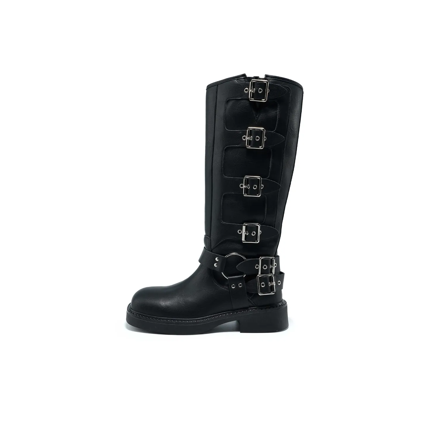 ST&SAT Western Travel Boots Knee high Boots 4.5cm Women's