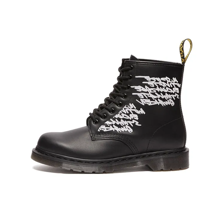 Dr. Martens Futura Laboratories X 1460 'Embroidered Black'