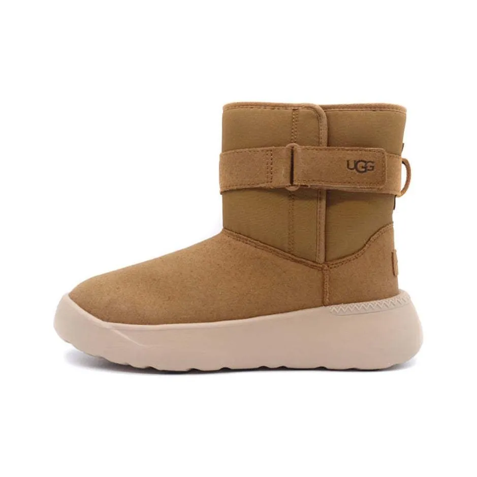 UGG Classic Sports Коллекция Термостойкие Короткие Снежные Ботинки Мужские Коричневые