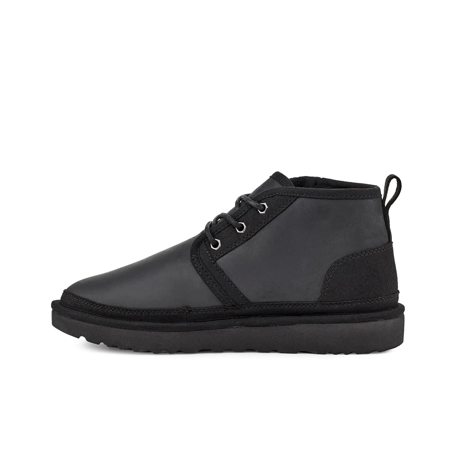 UGG Neumel Zip Fleece Lined Snow Boots Black
