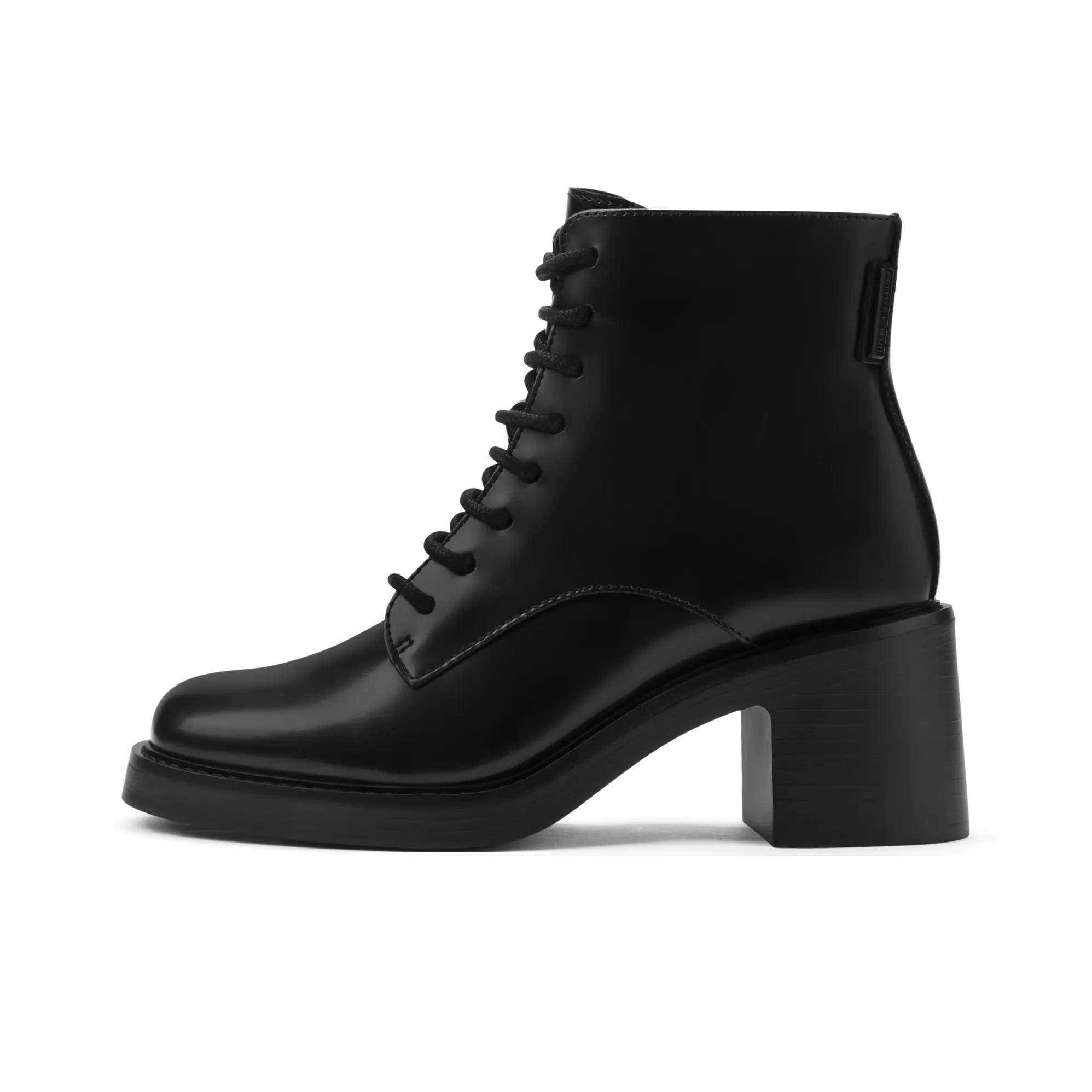 CHARLES KEITH Короткий Мартин Ботинок 6,8 см Женский Черный