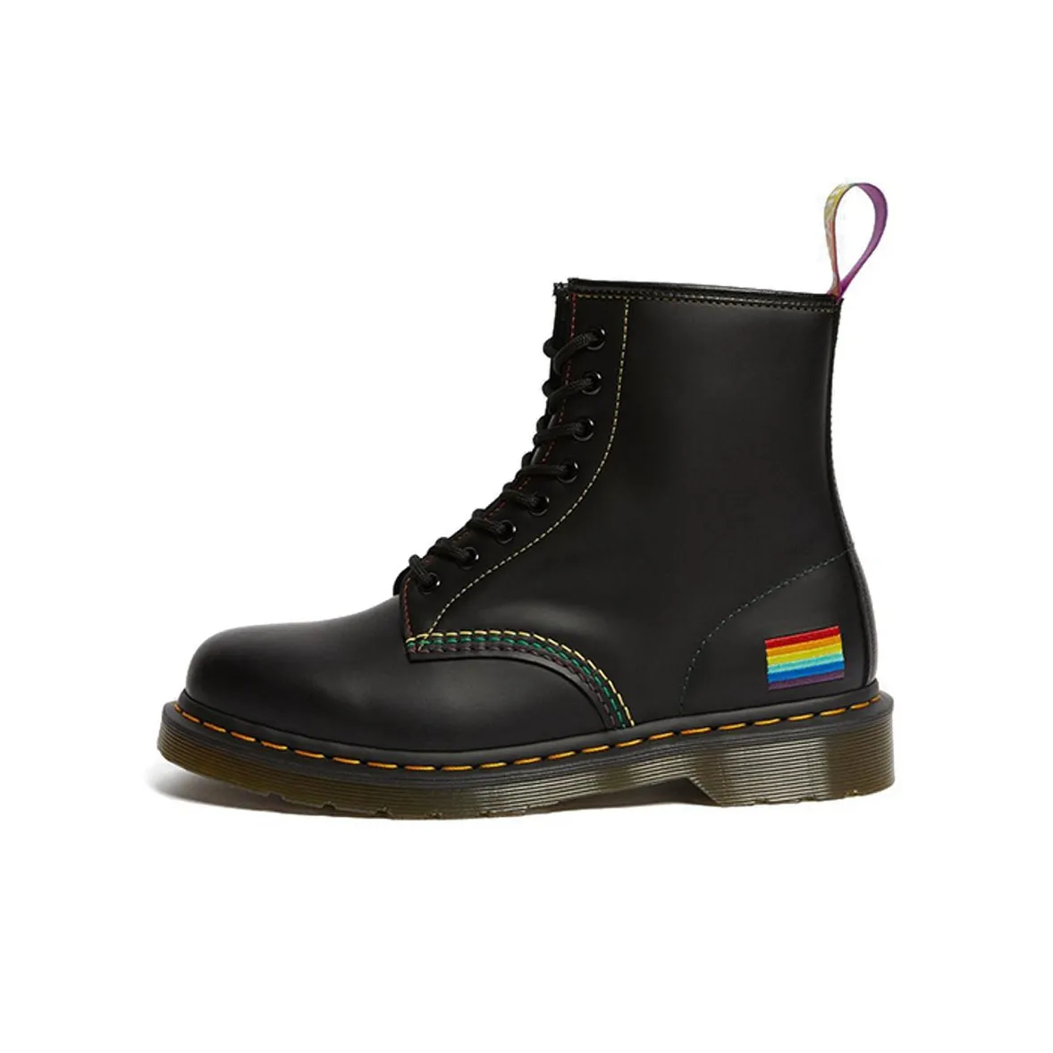 Dr.Martens 1460 Короткий Мартин Ботинок Унисекс Черный