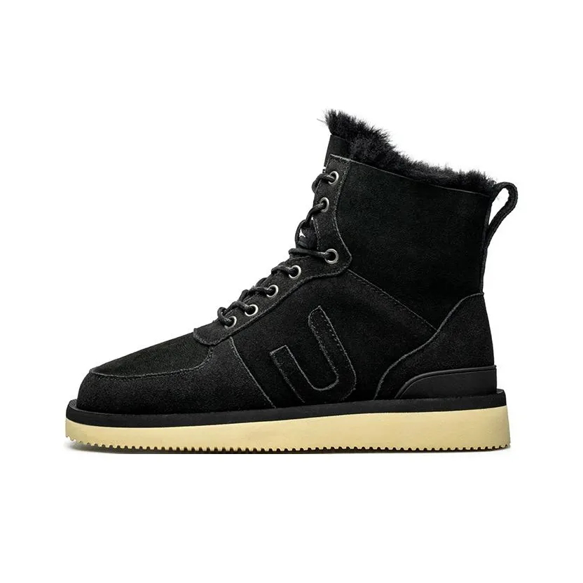 AU&MU Сноубутсы Черные Унисекс