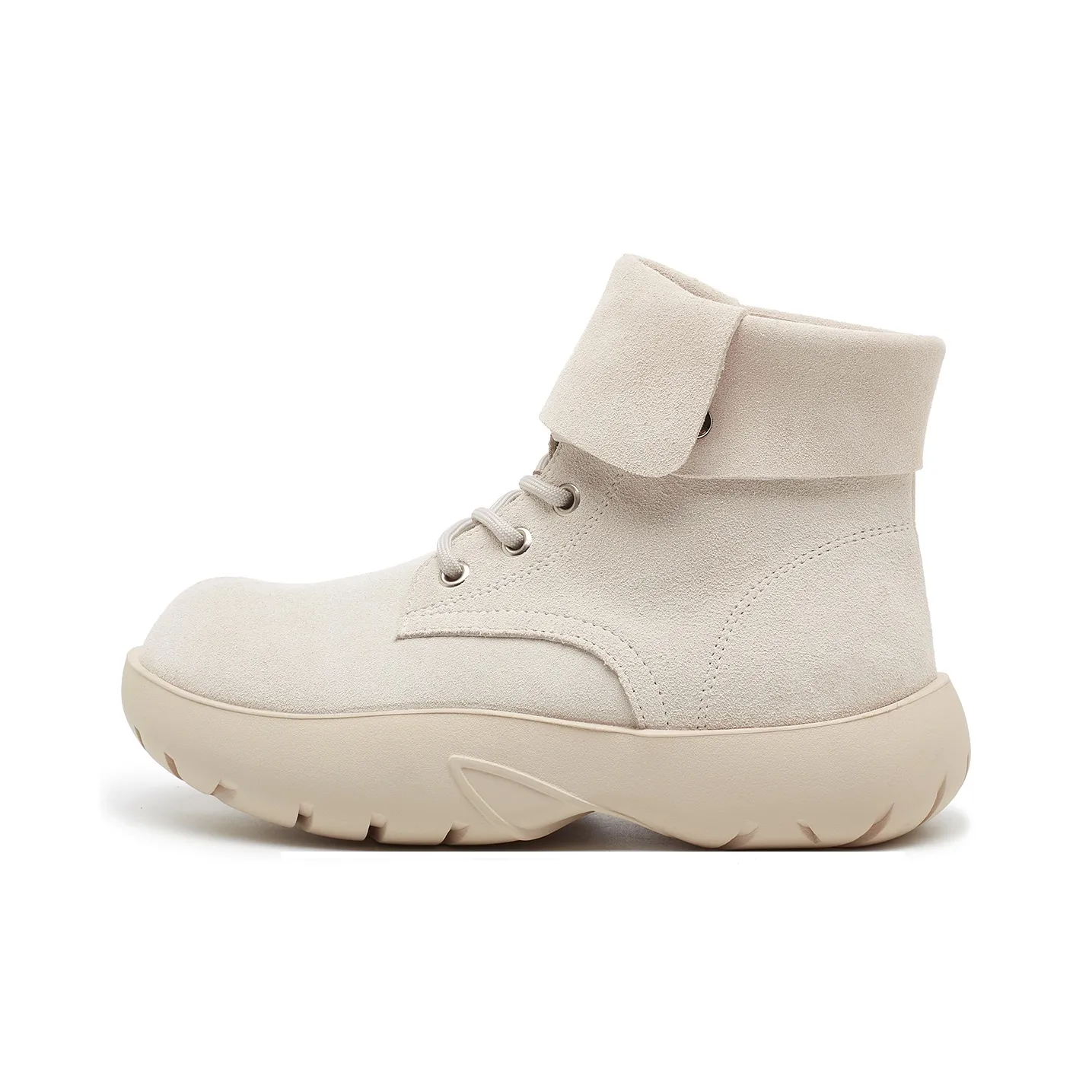 OULISASI Ankle Boots Women's Ecru/Khaki/Apricot/Purple/Army Green/Burgundy