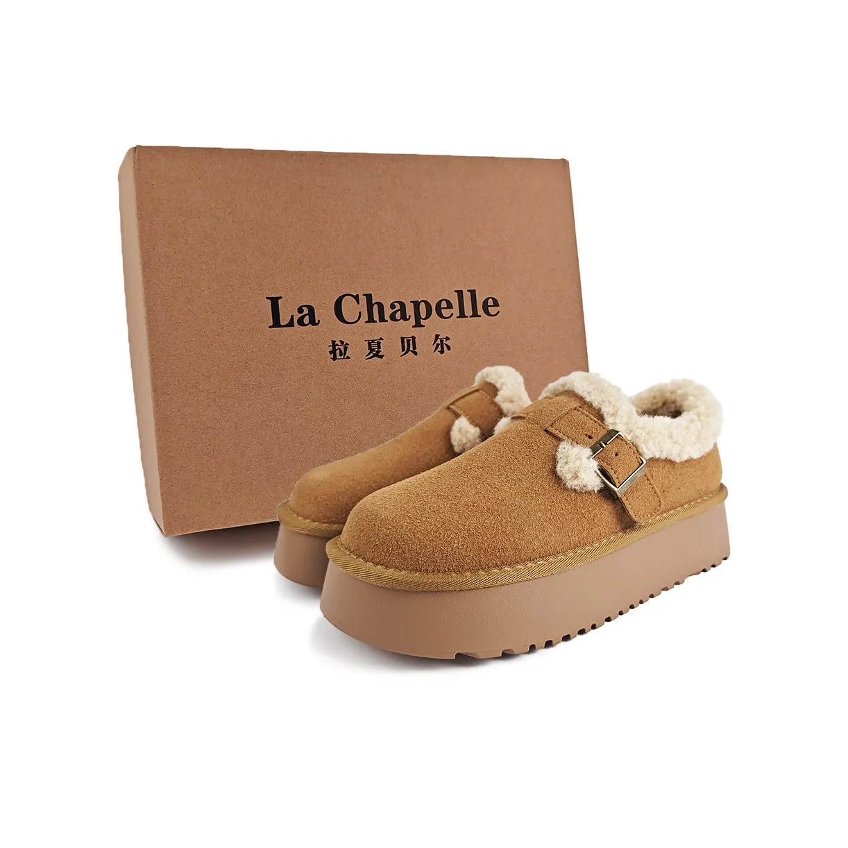 La Chapelle Сноубутсы Верблюжий Женские