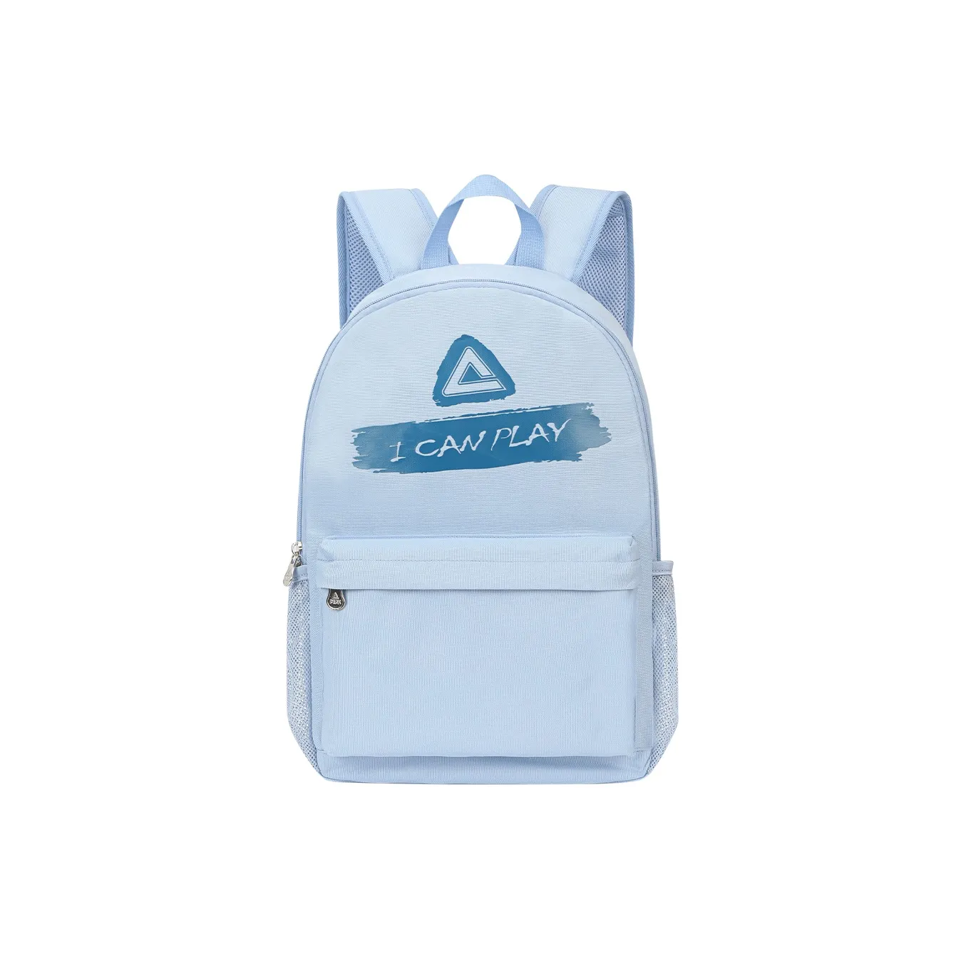 PEAK ПУ (полиуретан) Небесно-синий Рюкзак Стандартный Унисекс Однотонный